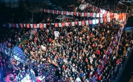Kuşadası Belediye Başkanı Ömer Günel Hacıfeyzullah Mahallesi’nde Miting Yaptı