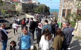Amasra, 9 günlük bayram tatilinde tarihi bir rekora imza attı