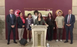 ODTÜ öğrencileri Meclis’te Bahar Şenlikleri yasağına karşı basın açıklaması yaptı