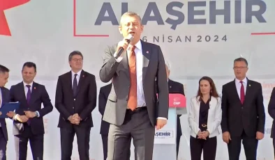 Özgür Özel, Alaşehir’de: Birileri Kavga Etmek İstiyor, Etmeyeceğiz.