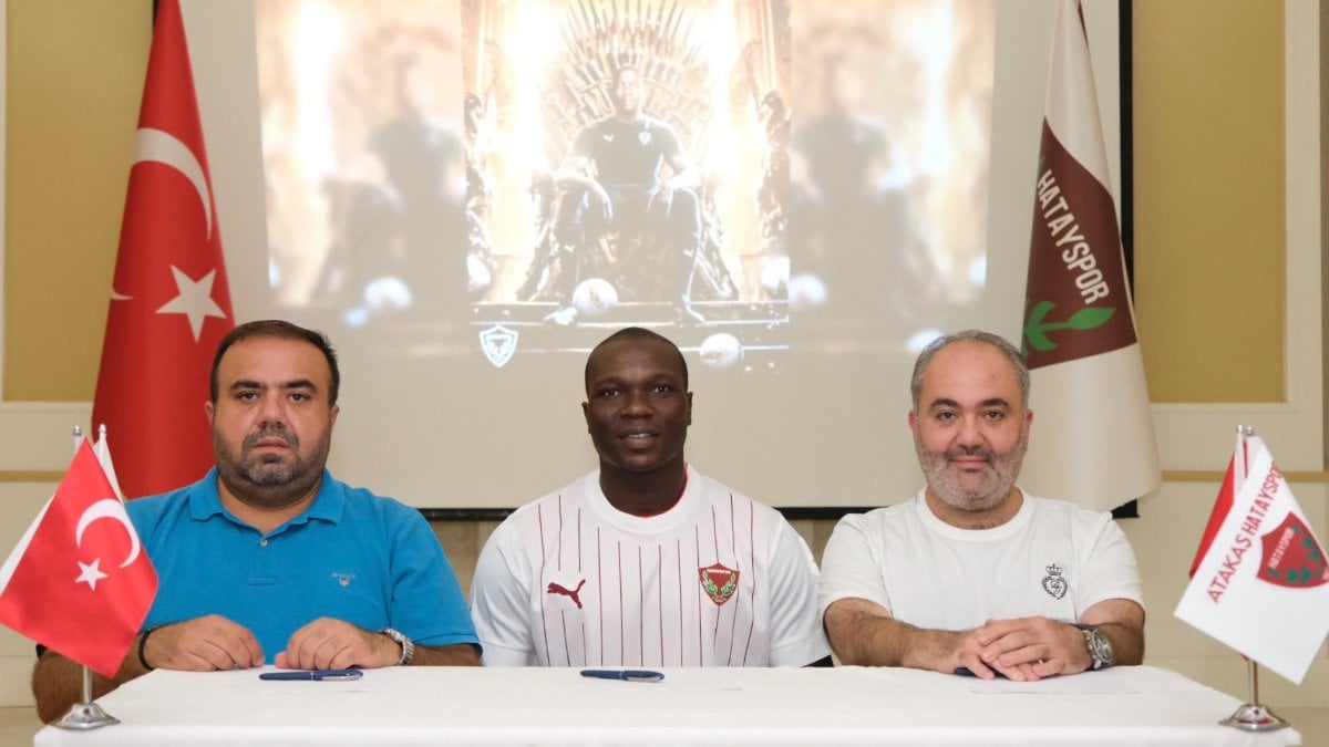 Hatayspor, Vincent Aboubakar’la sözleşme imzaladı