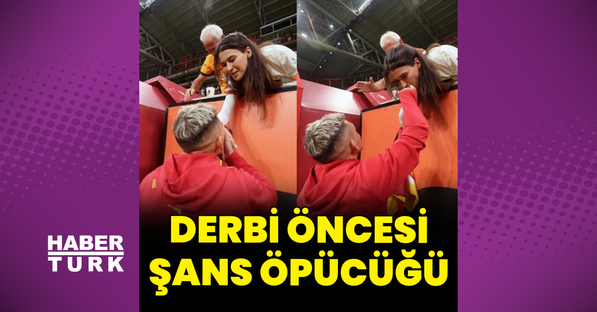 Devrim Özkan’dan Torreira’ya şans öpücüğü