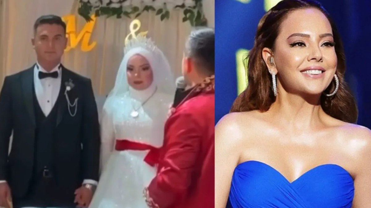 Ebru Gündeş’e benzeyen gelin, sosyal medyada gündem oldu