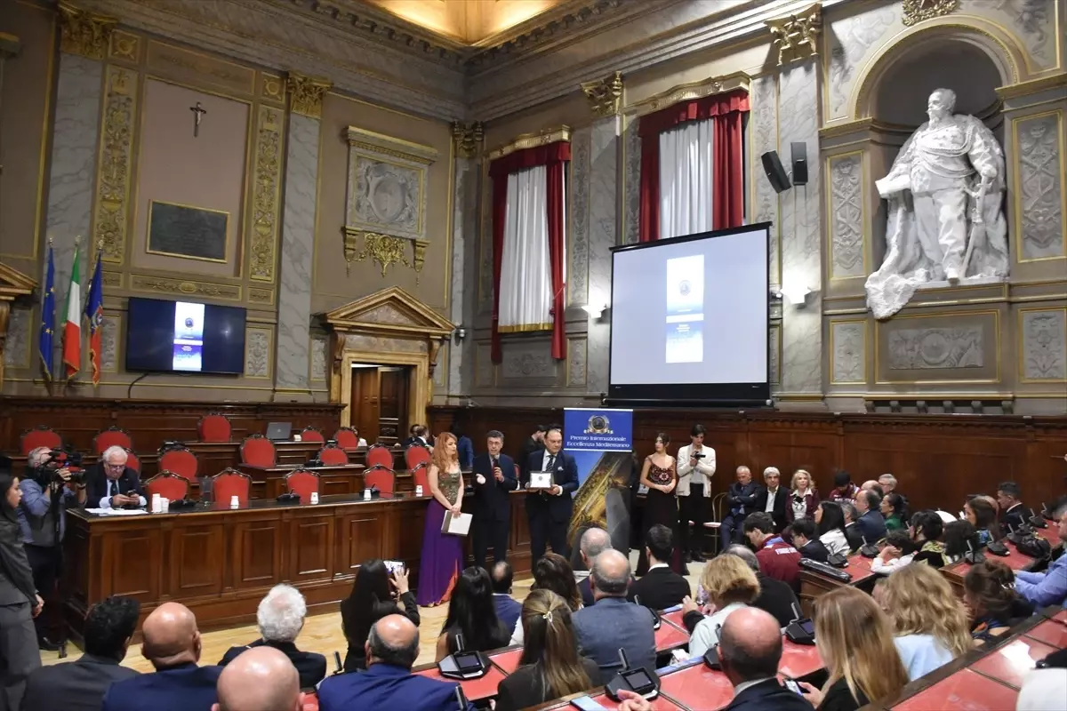 İtalya’da Türk Sporculara Ödül