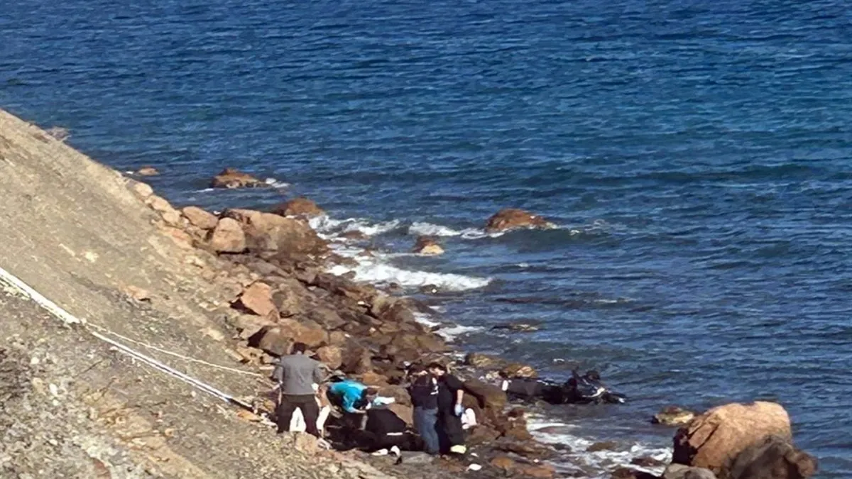 Tekirdağ’da kahreden manzara: Kayalıklara düşen sürücü öldü…