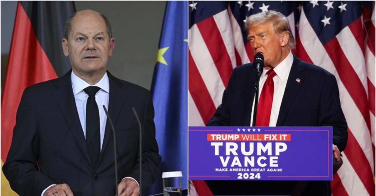 Almanya Başbakanı Scholz, ABD’nin 47. Başkanı seçilen Trump ile telefonda görüştü