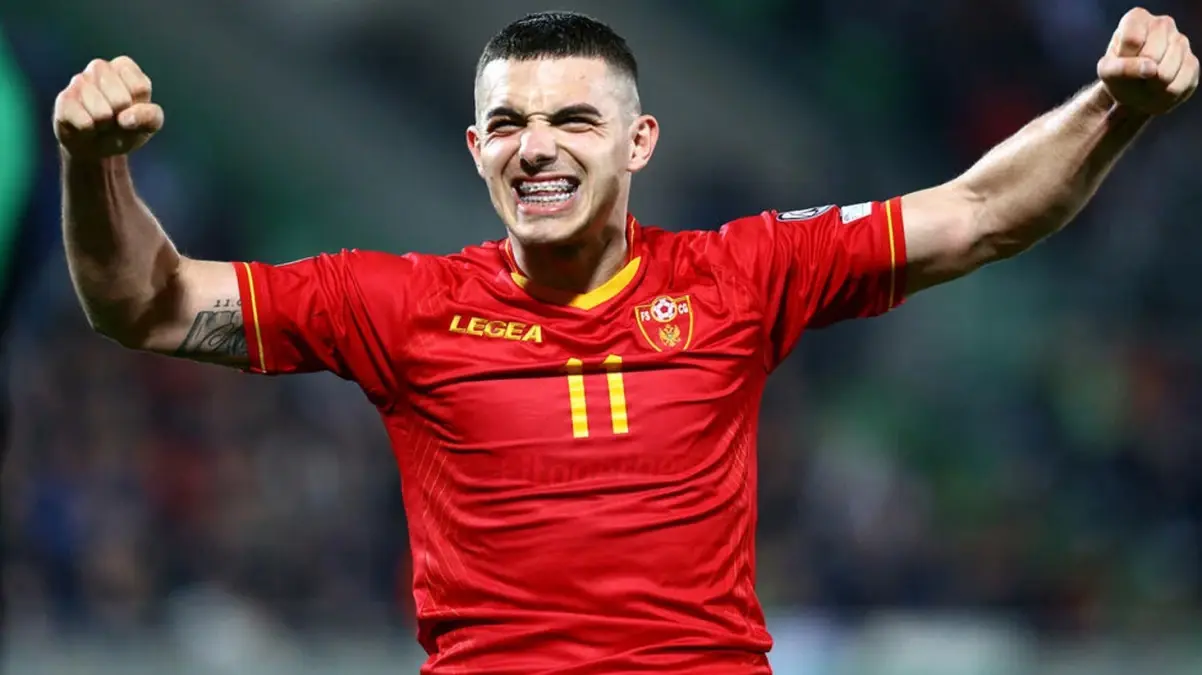 Galler’den tepki çeken paylaşım: Karadağ futbolcusunu övdüler