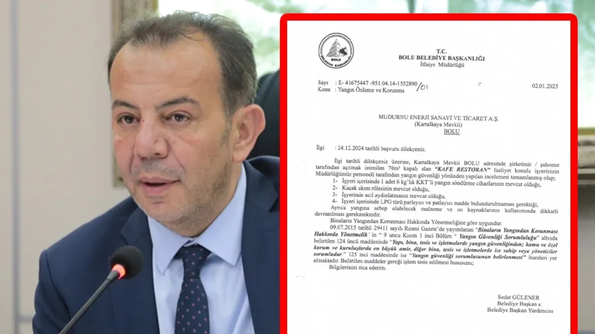 İşte yanan otelin itfaiye raporu: 19 gün önce denetlenmiş! Tanju Özcan ‘Kartalkaya yetki alanım değil’ demişti