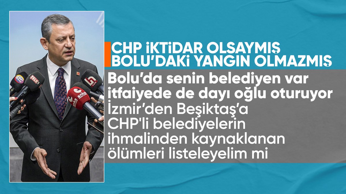 Özgür Özel: CHP iktidar olsaydı bunlar zaten yaşanmazdı