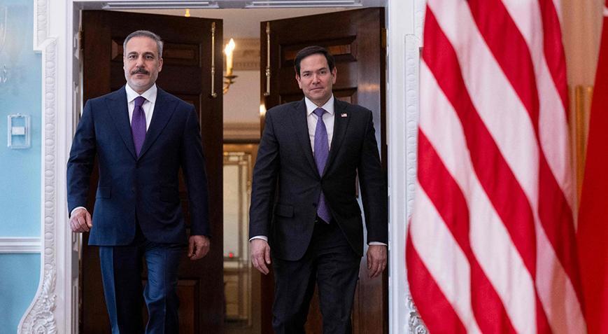Son dakika: ABD’de kritik zirve! Dışişleri Bakanı Hakan Fidan mevkidaşı ile bir araya geldi