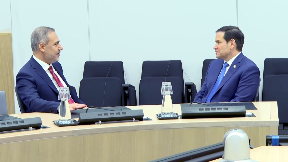 Bakan Fidan, ABD’li mevkidaşı Rubio ile görüştü